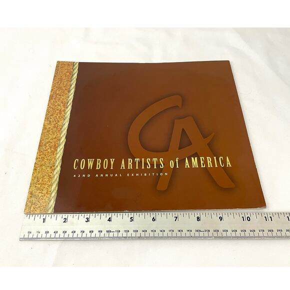 Cowboy Artists of America Paperback 42nd Phoenix Art Museum 2007 First Edition - Picture 4 of 14